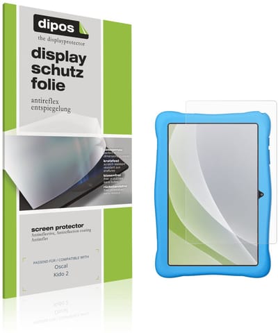 dipos – 2x Matte Beschermfolie geschikt voor Oscal Kido 2 | Krasbestendige & antireflecterende Screenprotector Ultra-Thin