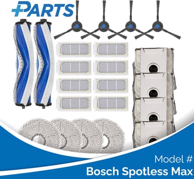 Bosch Spotless Max Onderhoudsset (Plus.Parts® alternatief voor BHZR-SET)