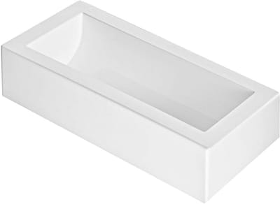 Siliconen Bakvorm - Cake Mallen - Klassieke Gebakjes Maken - Ovenbestendig - 25 x 9 cm - Grijs