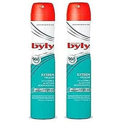 Deodorant - BYLY - Extrem Frescor - Set van 2 - Unisex - Zonder alcohol - Duurzame frisheid