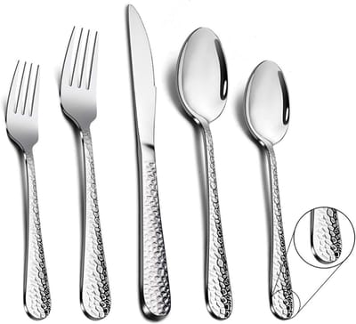 DailySupplies® Bestekset 12 Persoons - Vaatwasserbestendig - RVS - Zilver