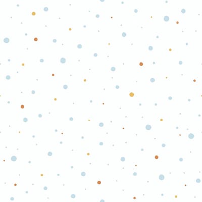 Kinderbehang Profhome 381162-GU vliesbehang licht gestructureerd met kinder patroon mat blauw wit geel oranje 5,33 m2