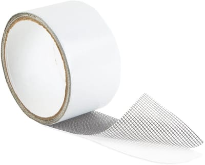 Hor / Vliegengordijn & Raamhor Reparatie Tape 2 m x 5 cm – Zelfklevend – Voor Scheuren & Gaten – Zwart – Sterk & Weerbestendig [11609BK]