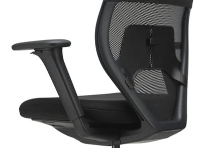 Vitra ACX Light bureaudraaistoel met armleuningen - met lendensteun/met voorwaartse kanteling - Wielen voor harde vloer