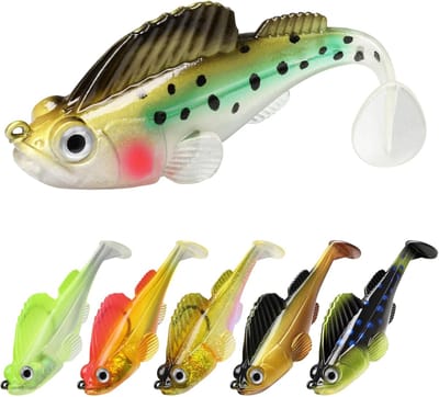 BOTC Kunstaas set - 8 Stuks - 5cm - 10g - pluggen met haak - Kunstaas