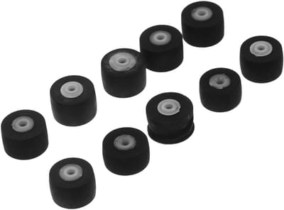 Drukrol Cassette Machine - Reparatie Onderdelen - Audio Reparatie - Hoge Kwaliteit Plastic - 20 Stuks - Zwart