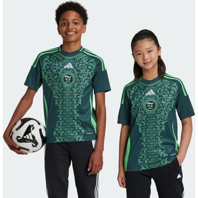 Adidas Algeria Truien/Replica's Kinder - Groen - Maat 135 - 140 CM - Poly Mesh