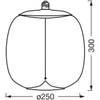 Osram E27 LED Kaarslamp | 4W 1800K 220V/240V 818 100Lm | 320°