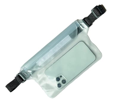Oneay Waterdichte heuptas, verstelbaar, met een veilige gesp, opvouwbaar voor eenvoudig opbergen | Afmetingen 22 x 14,5 cm, geschikt voor zwemmen, strand en andere buitenactiviteiten in het water.