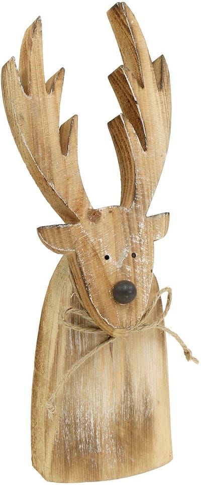 Elanden hout naturel 32cm x 10cm