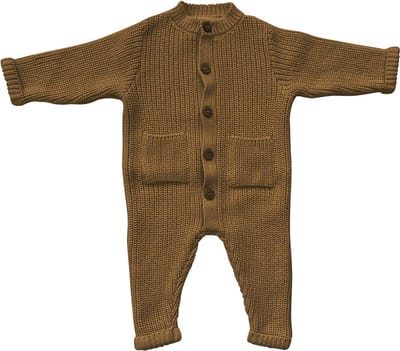 Witlof for Kids - Boxpakje gebreid - Maat 50/56 - Olijf