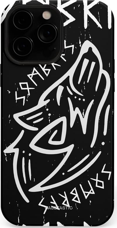 Casetastic Hoesje Geschikt voor Apple iPhone 13 Pro Max Magsafe - Stijlvolle Beschermende Duo-layer Case - Wolvenkreet