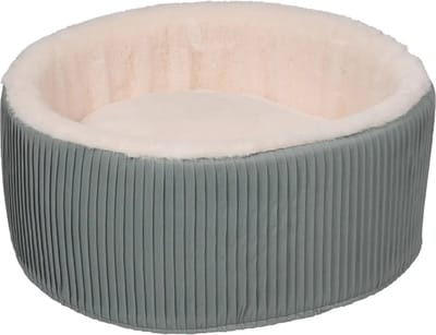 Mand faldi rond rits groen 50x20 cm Flamingo