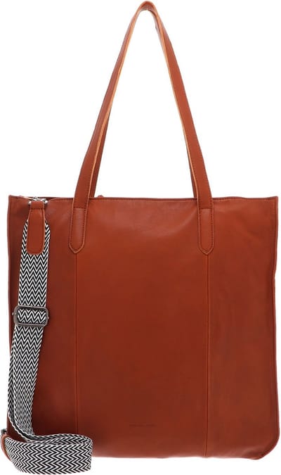 FREDsBRUDER Leren Schoudertas Jeren Shopper Burned Paprika Bruine
