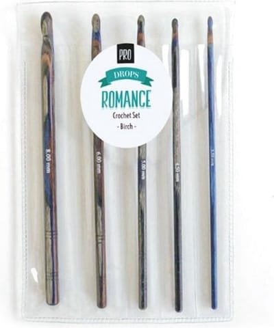 DROPS Pro Romance Haaknaalden - Set
