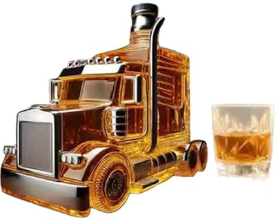 Whisky karaf vrachtwagen - Trucker - Cadeau - Bourbon - Tennessee - Drank