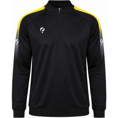 Q1905 Sweater foor zwart / geel / wit