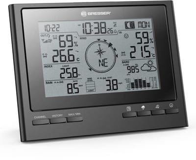 Extra basisstation voor draadloos weerstation met binnenklimaatmeting
