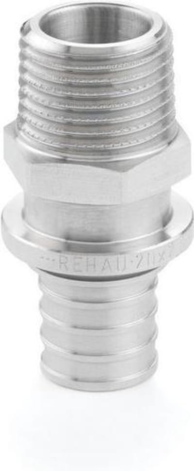 Rehau Rautherm overgangskoppeling buitendraad 20x2.0mm R3/4-S18