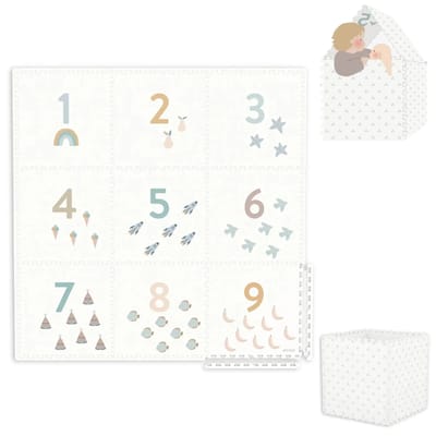 Tapis de jeu puzzel en huisje Play&Go Numbers