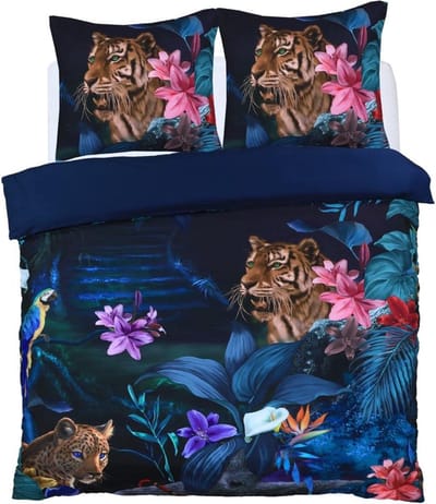 Husch Dekbedovertrek Jungle Tiger - 240x200/220 - Tijger