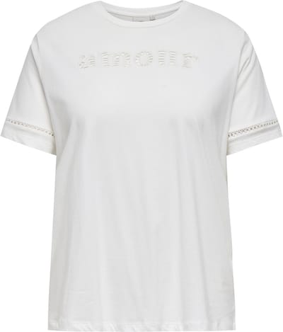 ONLY CARMAKOMA - CARANNIE LIFE S/S O-NECK BOXY TEE JRS - Dames - T-shirts