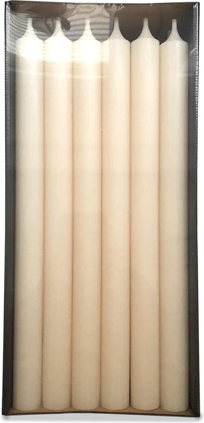Branded By - Dinerkaarsen - Kaarsen - Champagnekleur - 28 cm - 18 stuks