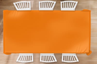 Tafelkleed - Tafellaken - 300x150 cm - Oranje - Seizoenen - Herfst - Kleur - Binnen en Buiten