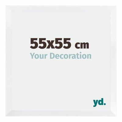 Your Decoration - Fotolijst 55x55 cm - MDF - Wit Mat - Catania