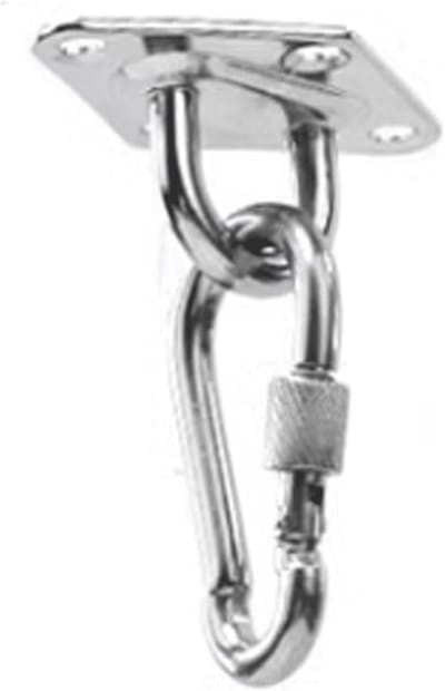 Plafondhaken - Hanghaken Set - Hangmat Ophangen - Roestvrij Staal 304 - 300 kg Draagvermogen - Zilver
