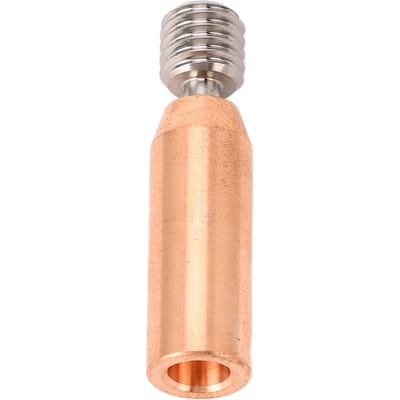 3D Printer Keel Nozzle Titanium Legering Rood Koper Bimetaal Heat Break Keelbuis voor Ender 3 beige