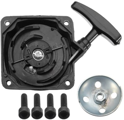 Dailygoods- Trekkoord Startset - Uittrekbare Sleutelhanger - Trekkoord voor Lichtschakelaar - Trekkoord met Schroeven - Trekkoord voor Dirt Bike - Materiaal: Metaal/Kunststof - Startkabel