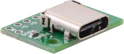 USB 2.0 Type-C Connector Breakout Board Pololu 2585