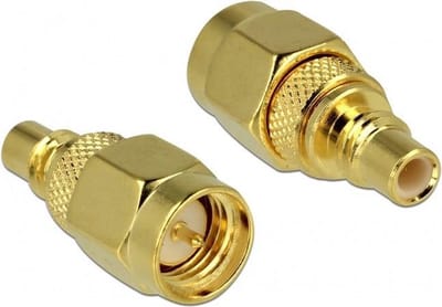 SMA (m) - SMC (v) adapter - 50 Ohm
