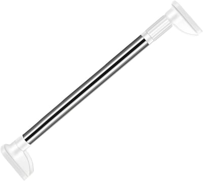 Kast Hanger Rod - Telescopische Stang - Kleding Opbergen - Verstelbare Lengte - 50-80 cm - Zilver