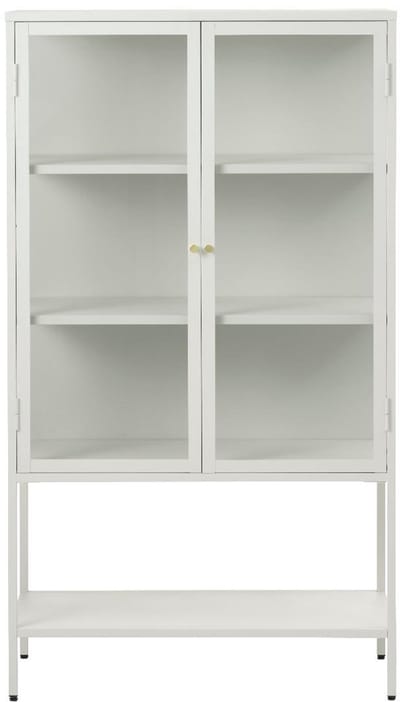 Nordic Home - Ragnar hoog staande vitrinekast - 160 cm - wit