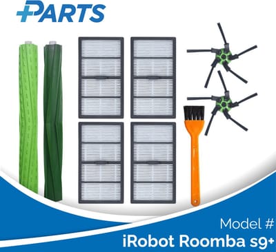 iRobot Roomba s9+ Onderhoudsset (Plus.Parts® alternatief voor 4646124 / 4655986)