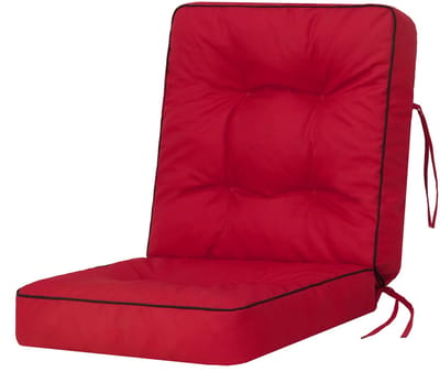 Hobbygarden Tuinkussen Venus Rood 50x110cm - Waterafstotend - UV bestendig - Geschikt voor tuinstoelen en Tuinbanken