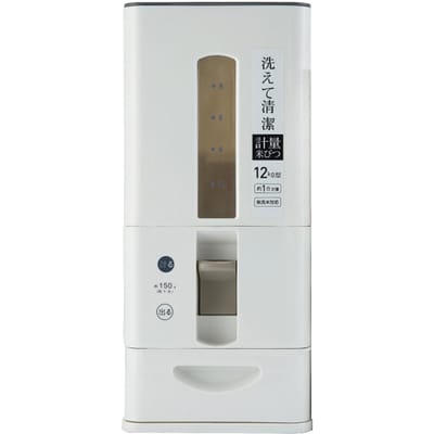 Rijstdispenser Transparant Duidelijke Schaal Trechtertype Stofdicht Huishoudelijke Rijstemmer voor Sojaboon L White 7.1 X 16.3 X 16.1in