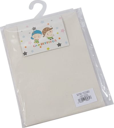 Gamberritos Hoeslaken Wieg Katoen 40 X 80 Cm Beige