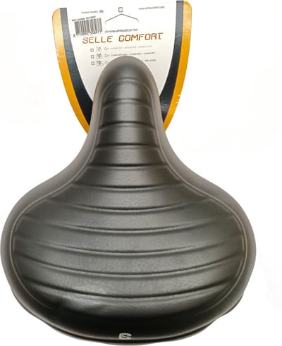 Selle Drifter Comfort fietszadel - waterdicht - lichtgewicht - 270x240mm