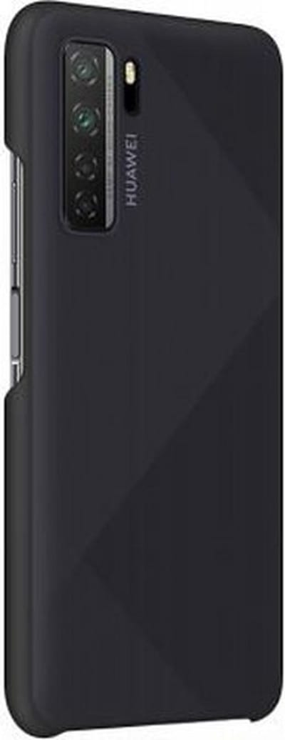 Huawei, Hoesje geschikt voor Huawei P40 Lite - Siliconen Magnetisch, Zwart