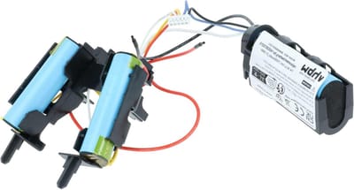 Accu Stofzuiger - Vervangende Batterij - Huishouden Schoonmaken - Lithium Ion Technologie - 14.4 Volt - Zwart