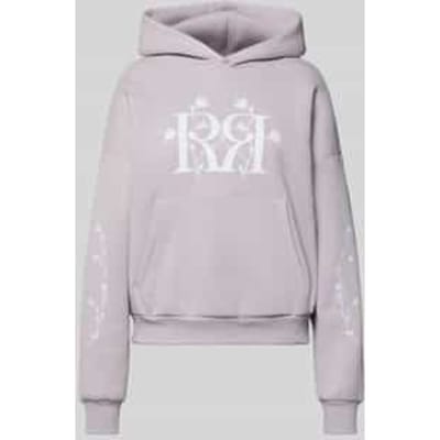 Relaxed fit hoodie met logoprint