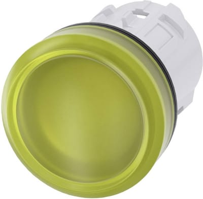 Siemens 3SU1001-6AA30-0AA0 Verlichte melder Plat Geel 1 stuk(s)