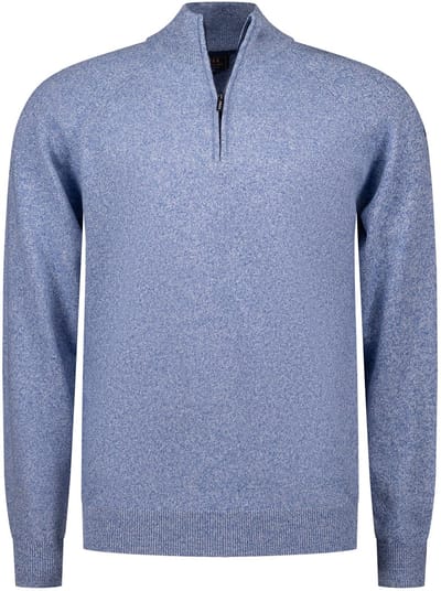 NZA New Zealand Auckland - Half zip trui - Heren - 3XL - Blauw - Katoen - 26AN423