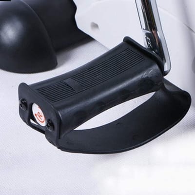 Mini Hometrainer - Been trainer - Lichamelijke training - Draagbaar en compact - 39x37x29 cm - Zilver Zwart