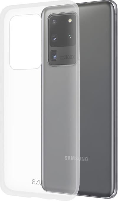 Azuri hoesje voor Samsung Galaxy S20 Ultra - Transparant