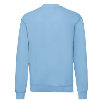 Fruit Of The Loom Heren Klassieke Drop Schouder Sweatshirt (Hemelsblauw)