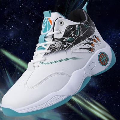 Heren Sportschoenen Grensoverschrijdende Herenschoenen Lente Nieuw Leer Ademend Casual Schoenen Mode Alles-match Comfortabele Basketbalschoenen 44 gray